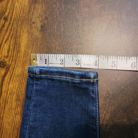 American Eagle Jeans 2 S Jegging Next Level Stretch Super Hi Rise Medium Dark - Picture 11 of 12